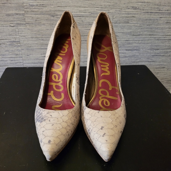 Sam Edelman Snakeskin Celia heels - Picture 6 of 12